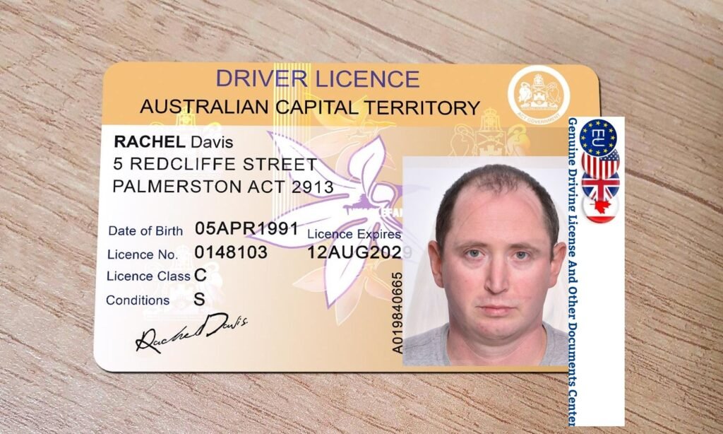 Buy Australian Capital Territory Driver Licence