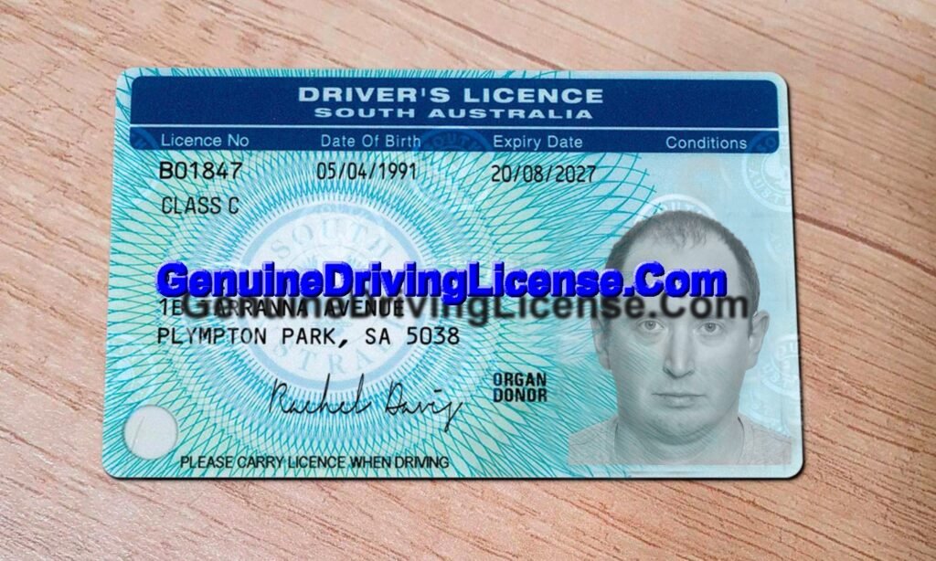 Buy South Australia Driver Licence