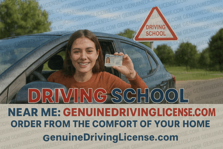 Genuine government-registered driver’s license – buy, renew, replace, or exchange foreign license – REAL ID and enhanced license options – suspended license reinstatement – authentic, legal, and verifiable Class B licenses for USA, Canada, and Europe – secure 5-day delivery from Genuinedrivinglicense.com